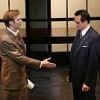Jimmi Simpson (left) and Hank Azaria in "The Farnsworth Invention". Credit: Joan Marcus