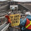 Greenpeace activists blockade a Suncor tar sands operation in Alberta. Credit: Greenpeace