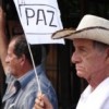 Jonás, in Puerto Concordia, asks for "peace". Credit: Natalia Orduz
