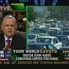 Pastor John Hagee, a Christian Zionist who has called for military strikes against Iran, appears on Fox News Aug. 15, 2006. Credit: Fox News