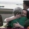 Clara Rojas hugs her mother. Credit:   