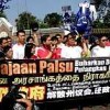Nizar's supporters demanding dissolution of the Perak state assembly. Credit: Anil Netto/IPS