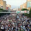 Opposition supporters pack Tehran's Haft-e Tir Square and surrounding streets on Jun. 17, 2009. Credit: Hamed Saber/flickr/creative commons