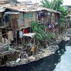 Slums built on swampland near a garbage dump in East Cipinang, Jakarta, Indonesia. Credit: Jonathan McIntosh