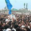 Kashmiris at a peaceful protest demanding freedom from Indian rule.  Credit: Athar Parvaiz Bhatt/IPS