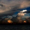 Hurricane Katrina approaches southern Florida on Aug. 24, 2005. Credit: RandomlyRoaming