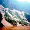 Landslides and siltation plague the Three Gorges megadam on the Yangtze River. Credit: Probe International 