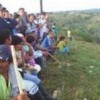 Protesters in La María indigenous reserve. Credit: ONIC