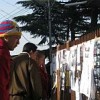 Tibetan exiles checking out the bulletin boards in Dharamsala for news from their homeland. Credit: Lynette Lee Corporal/IPS