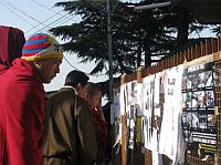 Tibetan exiles checking out the bulletin boards in Dharamsala for news from their homeland. Credit: Lynette Lee Corporal/IPS Tibetan exiles checking out the bulletin boards in Dharamsala for news from their homeland. Credit: Lynette Lee Corporal/IPS