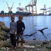 These children are developmentally impaired as a result of lead poisoning. Haina, Dominican Republic.  Credit: Blacksmith Institute