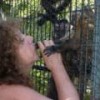 Elba Muñoz pours her heart into saving monkeys. Credit: Daniela Estrada/IPS.