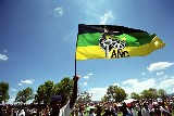 A supporter of South Africa's ruling party - but not of the judiciary? (Photo: Nadine Hutton) Credit: PictureNET Africa A supporter of South Africa's ruling party - but not of the judiciary? (Photo: Nadine Hutton) Credit: PictureNET Africa