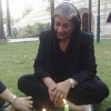 Prevented from attending the ceremonies in honour of her daughter, Neda's mother, Hajer Rostami Motlagh, went to the park instead.  Credit: International Campaign for Human Rights in Iran