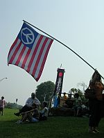 A recent protest at the Oak Ridge nuclear plant in Tennessee. Credit: Nicholas Foster/Atlanta Progressive News A recent protest at the Oak Ridge nuclear plant in Tennessee. Credit: Nicholas Foster/Atlanta Progressive News