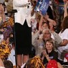 Republican vice presidential candidate Sarah Palin speaks to a crowd of supporters in Greenville, North Carolina on Oct. 7, 2008. Credit: patrickeasters/flickr