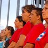 Members of the Federation of Cuban Women rally in front of the U.S. Interests Section to protest the U.S. harboring of Posada-Carriles. Credit: Xanti Revueltas