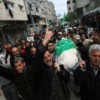 Another funeral procession in Gaza Credit: Mohammed Omer