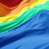 A rainbow flag symbolising LGBT rights flies in Madrid, Spain. Credit: Jaume d&#39Urgell