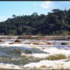 Jericoá rapids in the Volta Grande zone of the Xingú River.  Credit: Courtesy of International Rivers