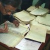 The remains of old civil registry books in Santillana. Credit: Ángel Páez/IPS. 