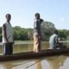 Youths on the Atrato River. Credit: Zilia Castrillón