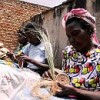 These weavers in Gitarama have gained a higher price for their products and new markets. Credit: Lauren Vopni/IPS
