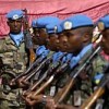 Rwandan troops at the headquarters of the United Nations Mission in Khartoum, Sudan.  Credit: UN Photo/Fred Noy 