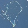 Funafuti atoll seen from 125 miles above the Earth. Credit: NASA