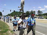 Robertjohn Knapp leads a 10-day journey in support of the Chattahoochee River. Credit: Rick Williams/IPS Robertjohn Knapp leads a 10-day journey in support of the Chattahoochee River. Credit: Rick Williams/IPS