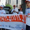 Young people walk against hunger in New York City. Credit: Shari Nijman/IPS