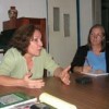 Sofía Montenegro (on the left). Credit: WCCNICA