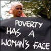 A woman holds a sign at the World Social Forum in Nairobi, Kenya, Mar. 2, 2007. Credit: Supmarilore