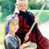 Mapuche children in traditional dress - COPESA