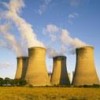 Emissions from coal-fired power plants, like this one in Britain, contribute to climate change. - Photo Stock