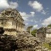 Yaxchilán archeological site in the Lacandona jungle, Chiapas, Mexico. - Photo Stock