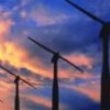 Patagonian winds carry energy riches. - Photo Stock