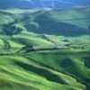 Green hillsides in the Ecuadorian Andes. - Photo Stock