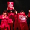 ActionAid protesters in Copenhagen. - IPS/TerraViva