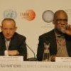 Yvo de Boer and John Ashe in Copenhagen - Servaas Van den Bosch/ IPS