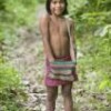 A boy from the Yaguas community in the Peruvian Amazon - Photo Stock