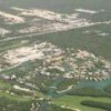 Aerial view of the Moon Palace Hotel, site of the Cancún climate summit. The hotel is planning a wind energy turbine without an environmental impact study. - Courtesy of CEMDA