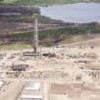 Pulp mill under construction by the Botnia company on the banks of the Uruguay River - Guillermo Robles.